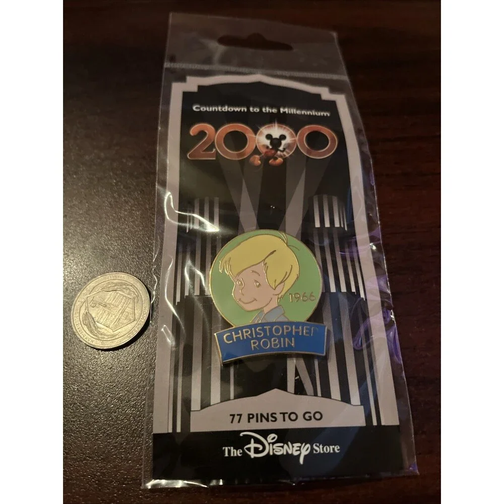 Disney Countdown To The Millennium Christopher‎ Robin #78 Pin